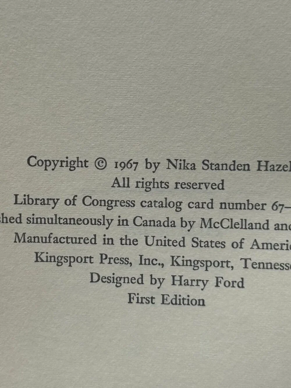 Vintage 1967 The Swiss Cookbook First Edition Hardcover Nika Standen Hazelton